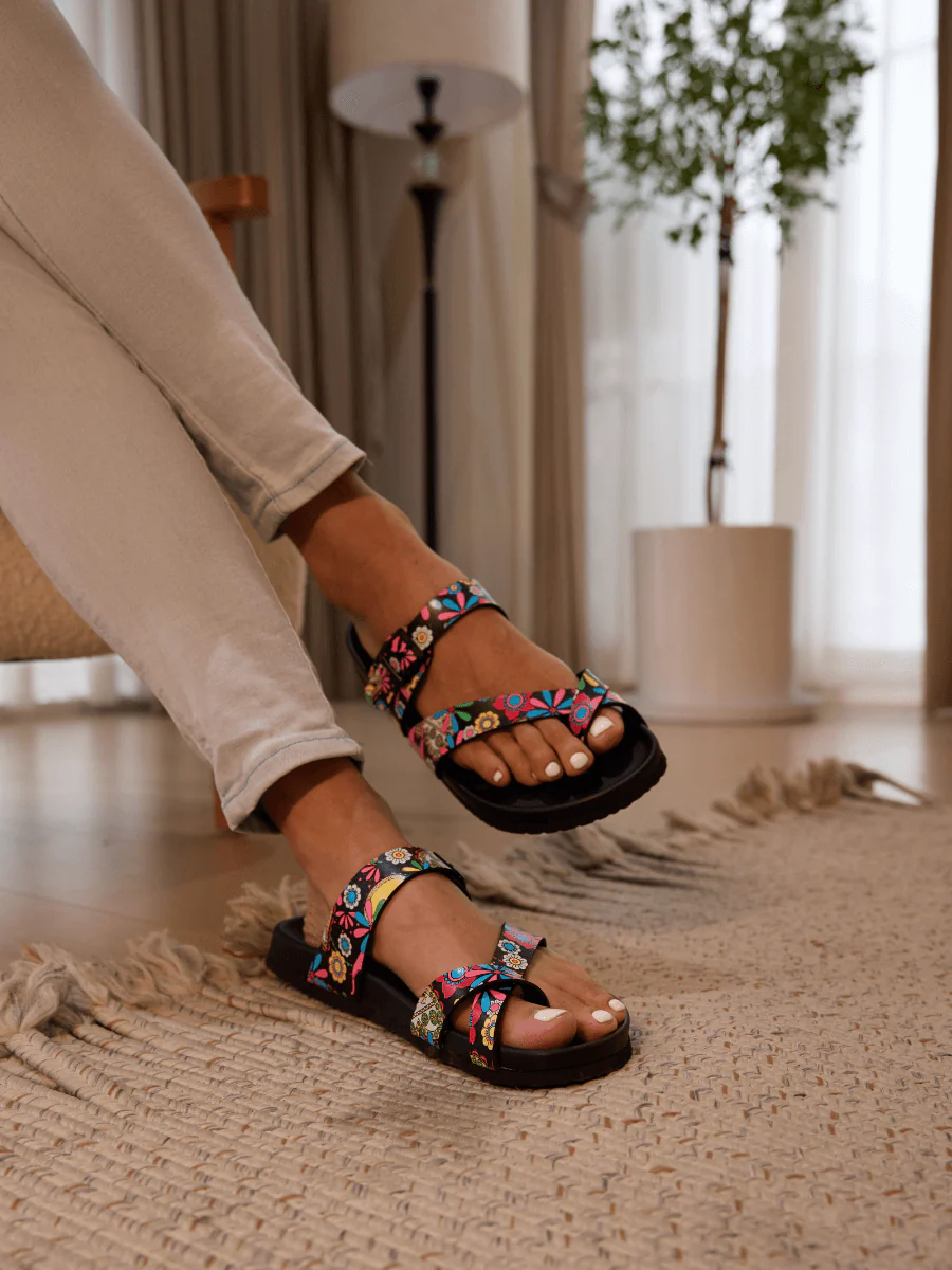Maibulun | Thong Toe Cushioned Footbed Sandal - Multi - Image 5