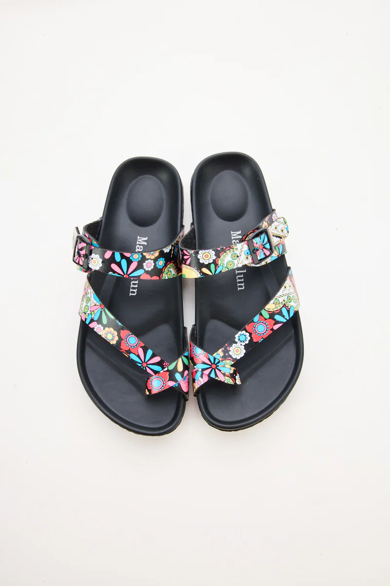 Maibulun | Thong Toe Cushioned Footbed Sandal - Multi - Image 6
