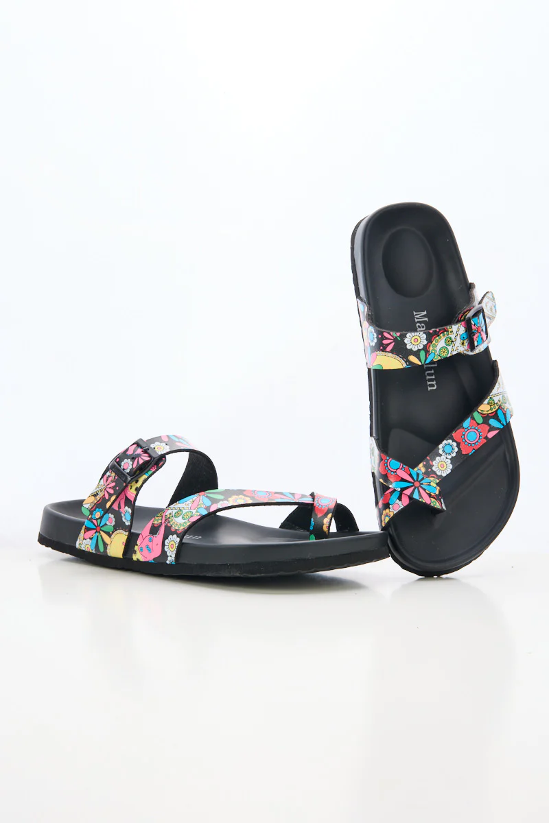 Maibulun | Thong Toe Cushioned Footbed Sandal - Multi - Image 8