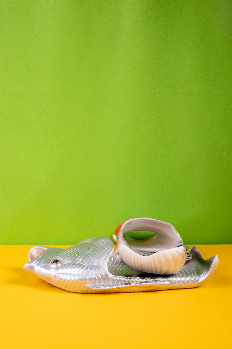 Maibulun | Walk Like Swimming Fishes Sandal - Silver - Image 4