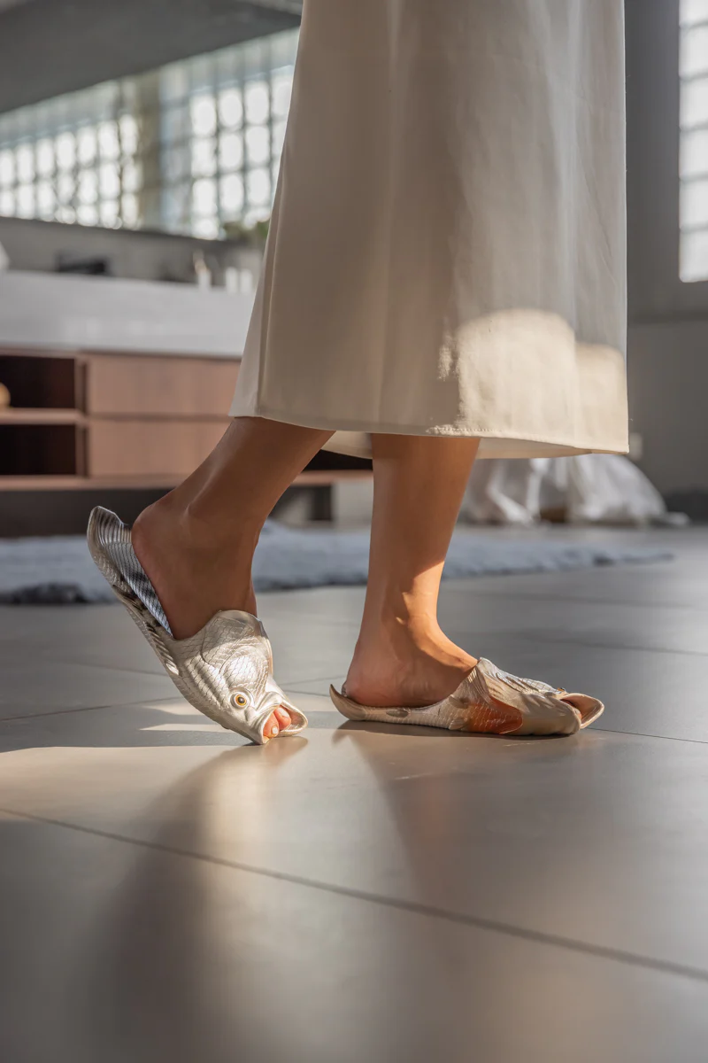 Maibulun | Walk Like Swimming Fishes Sandal - Silver - Image 5