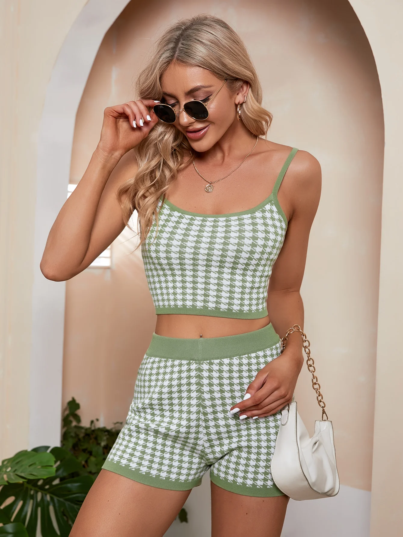 MARIA KNIT SET - SAGE - Image 4