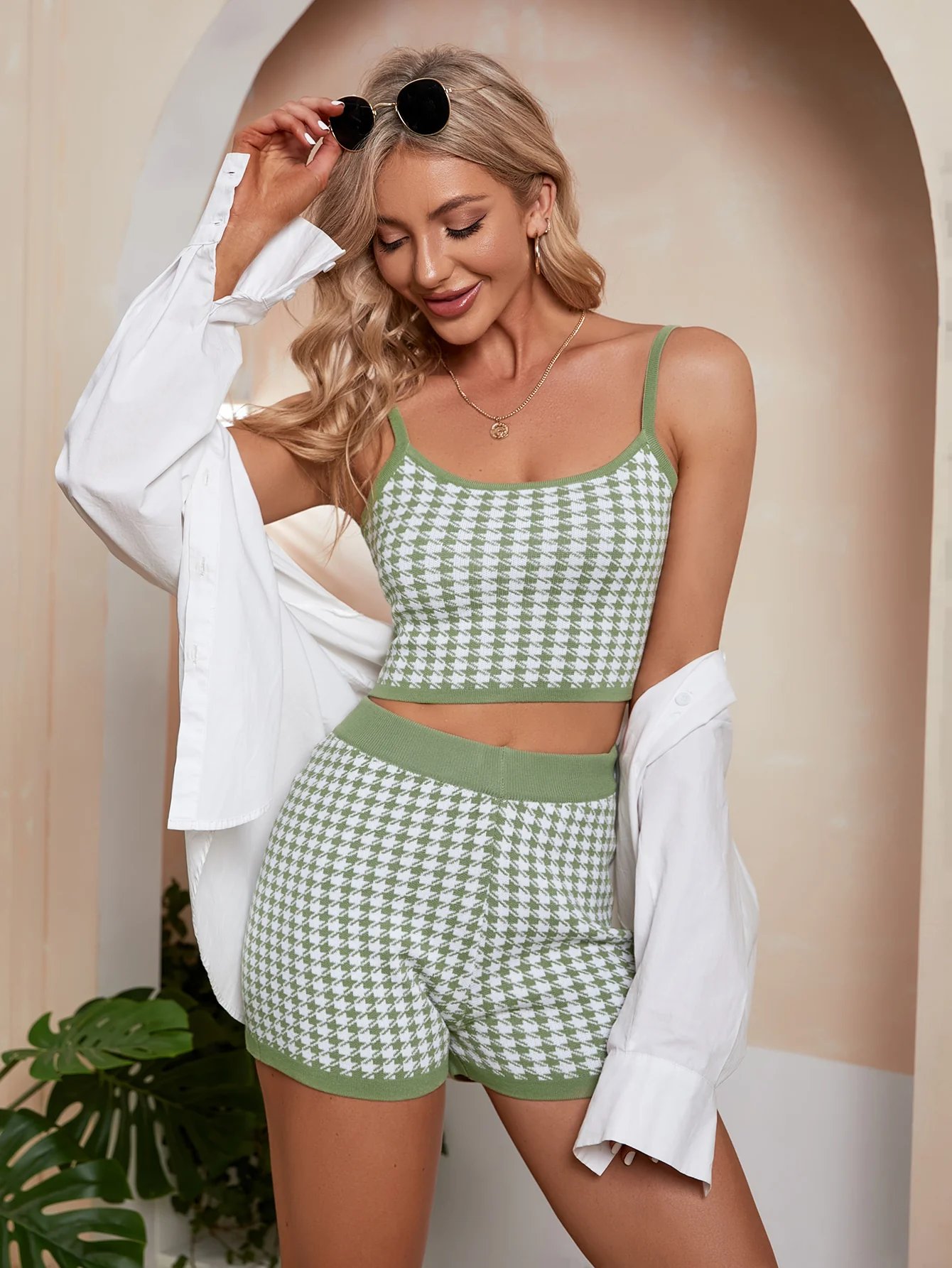 MARIA KNIT SET - SAGE - Image 5