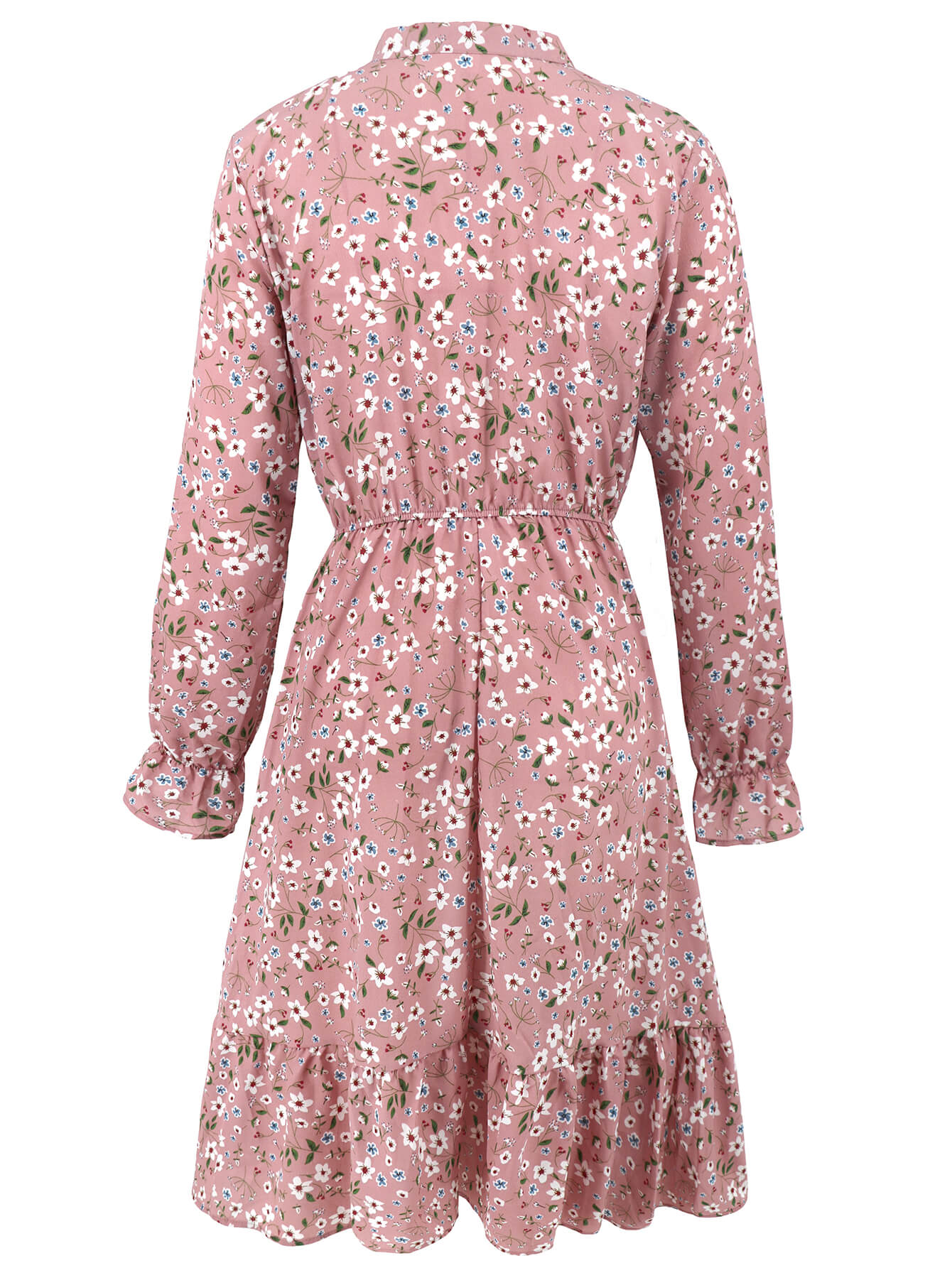 Minka Floral Long Sleeve Midi Dress - Image 14