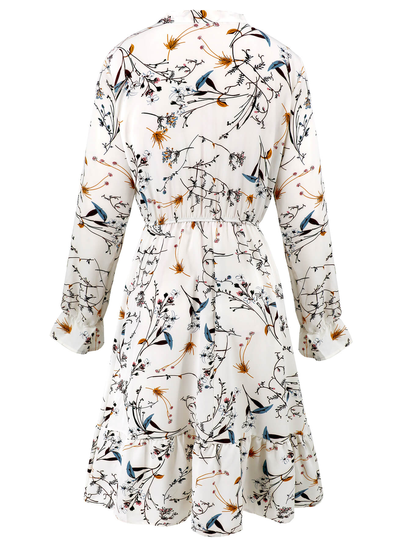 Minka Floral Long Sleeve Midi Dress - Image 5
