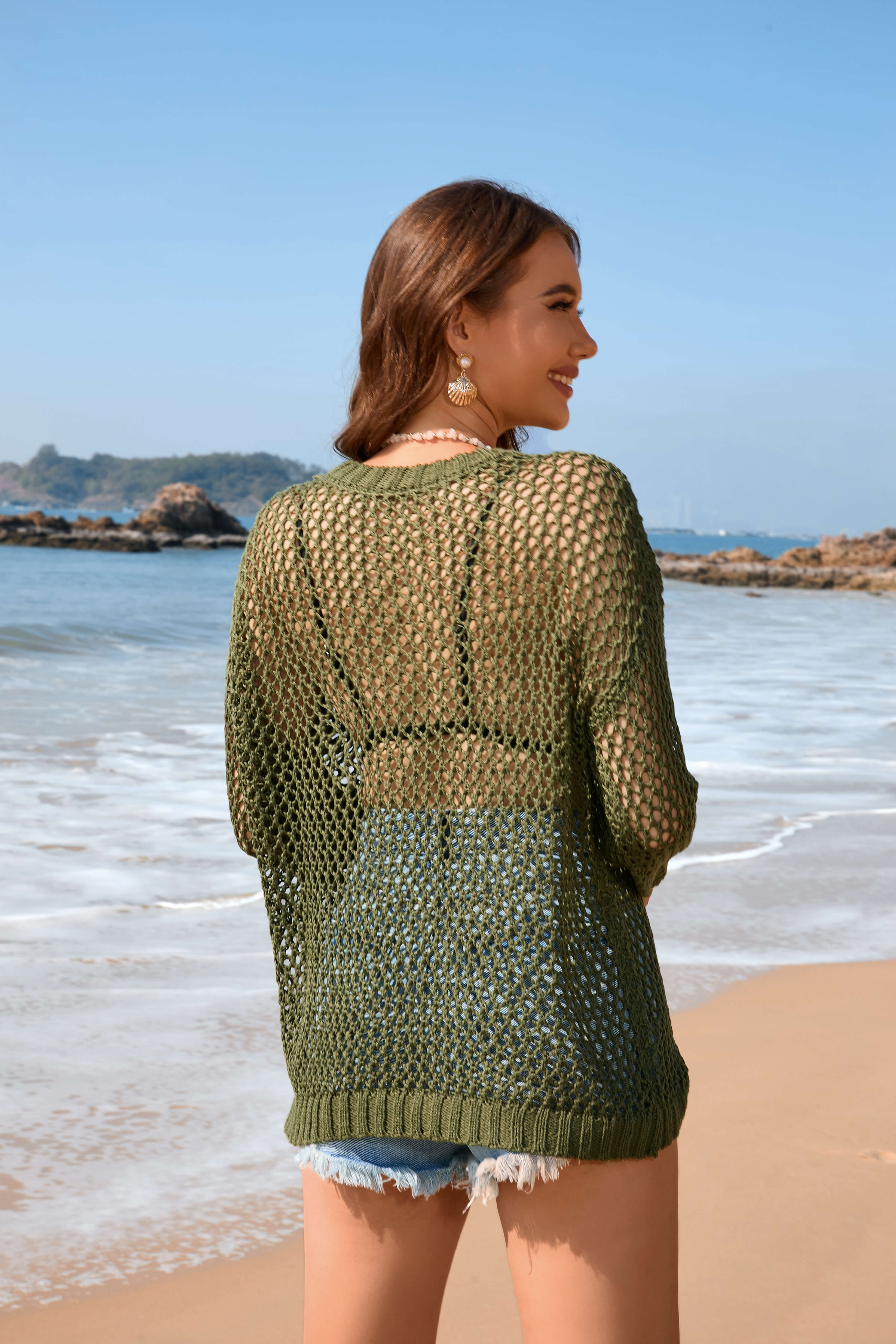 Novalie Cover Up Pullover Sweater - Image 12