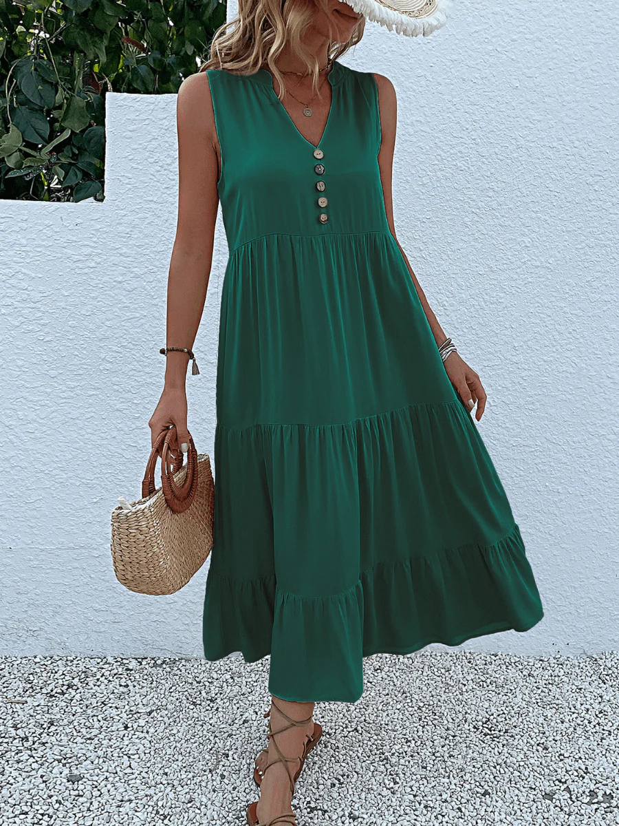 Olivian Tired Maxi Dress - Image 14