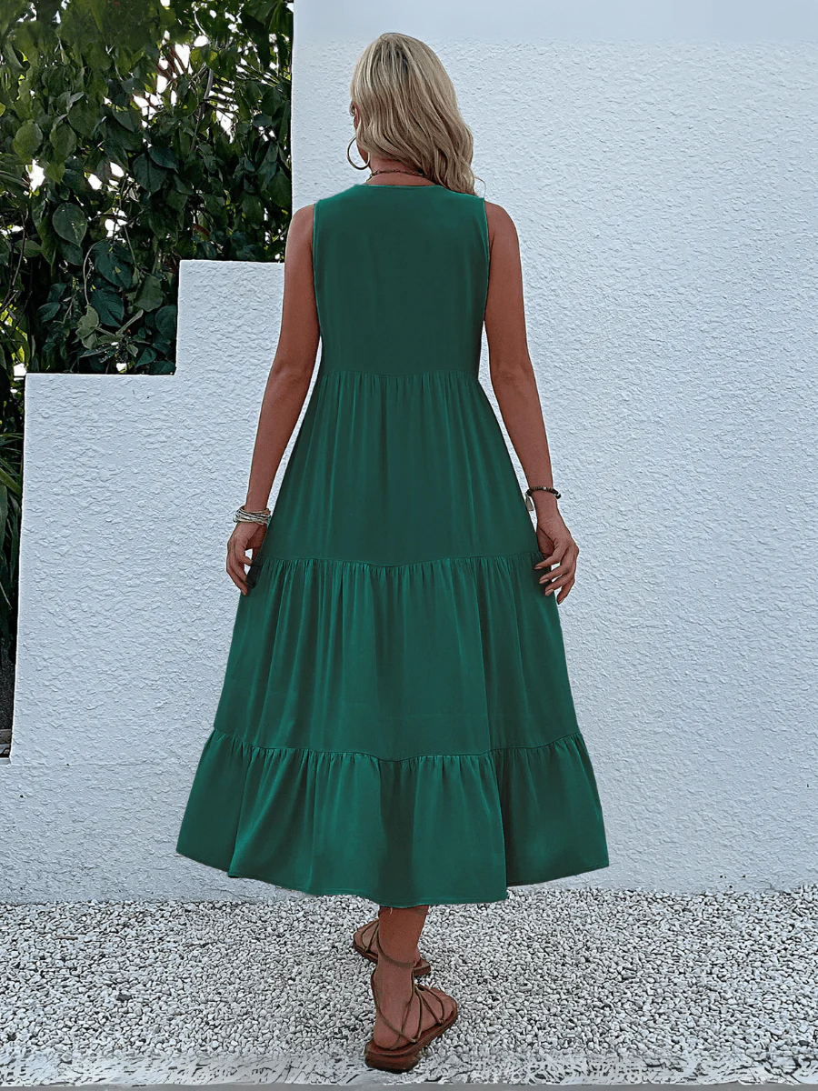 Olivian Tired Maxi Dress - Image 15
