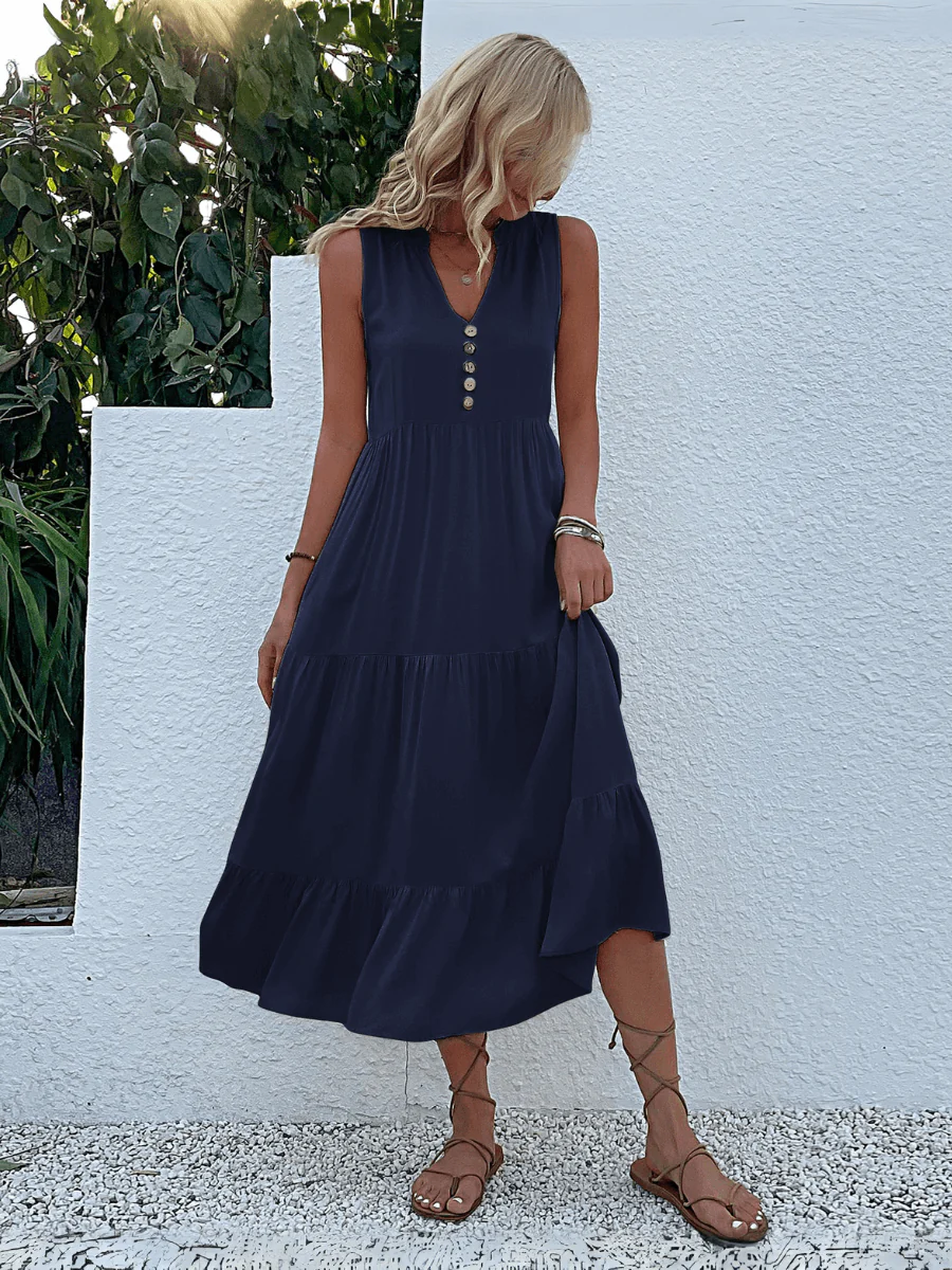 Olivian Tired Maxi Dress - Image 16