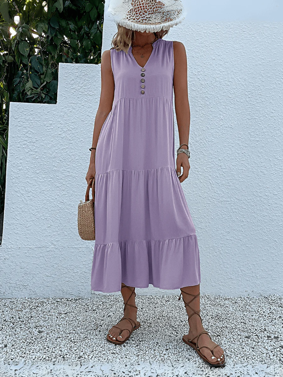 Olivian Tired Maxi Dress - Image 19