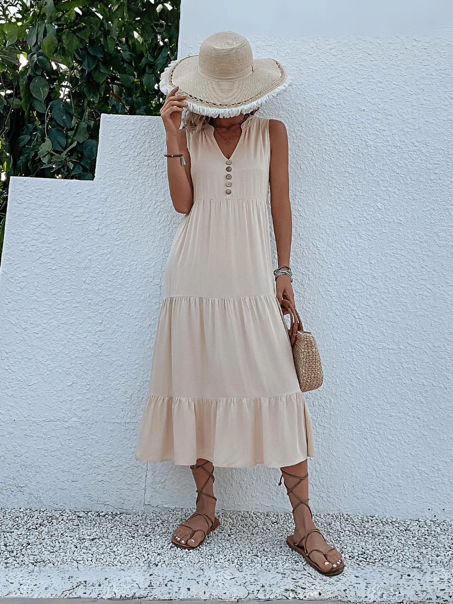 Olivian Tired Maxi Dress - Image 2