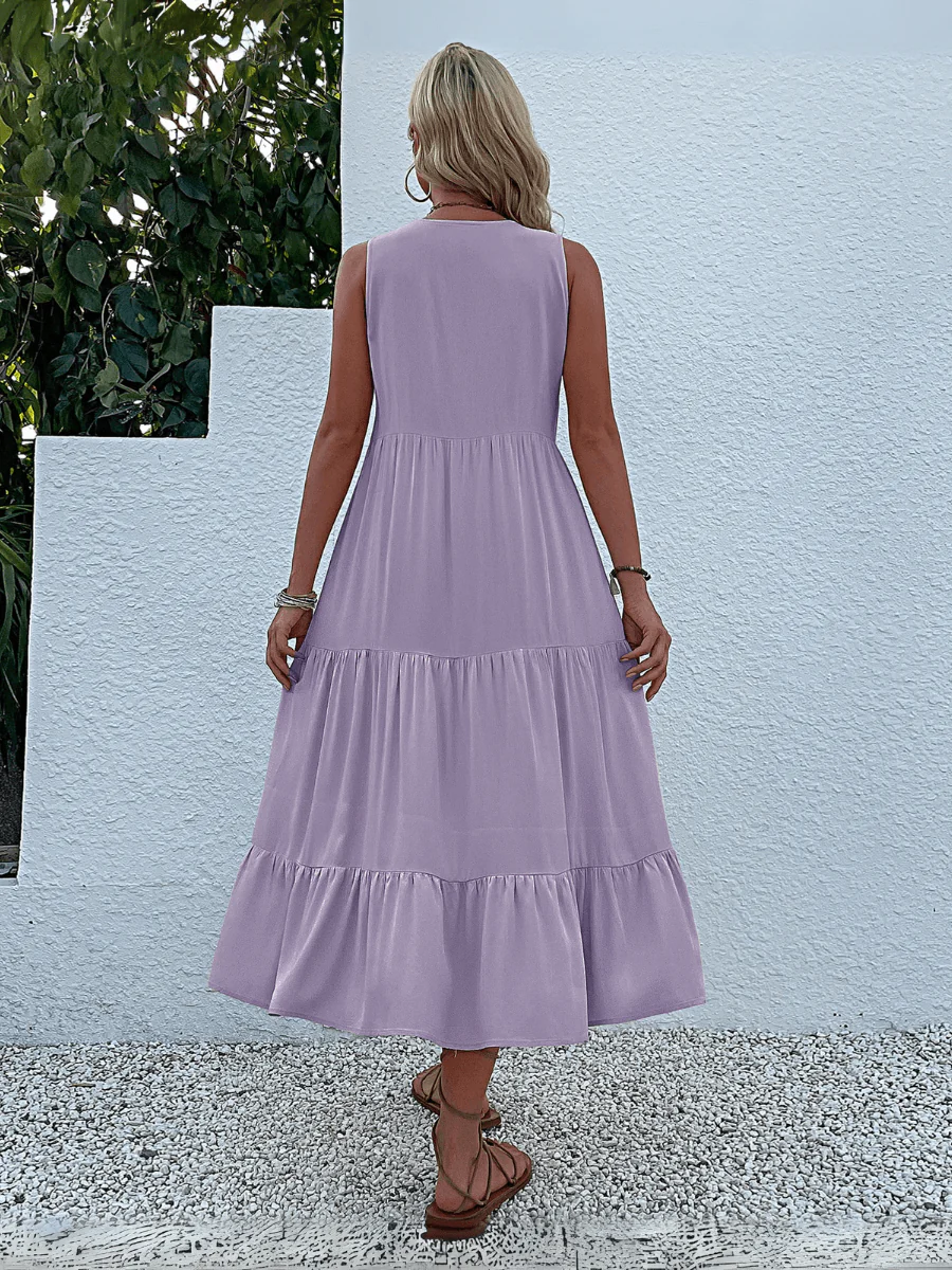 Olivian Tired Maxi Dress - Image 21