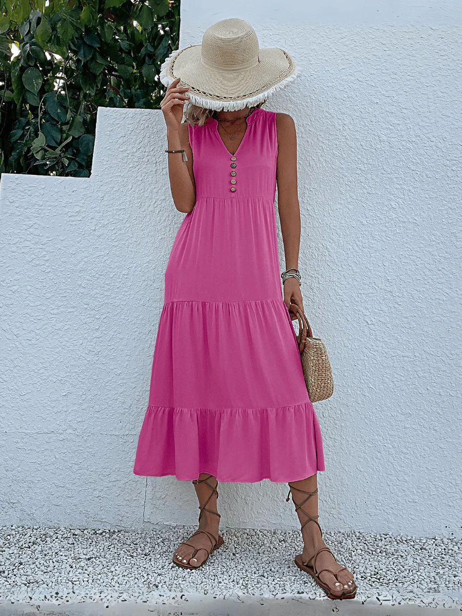 Olivian Tired Maxi Dress - Image 22
