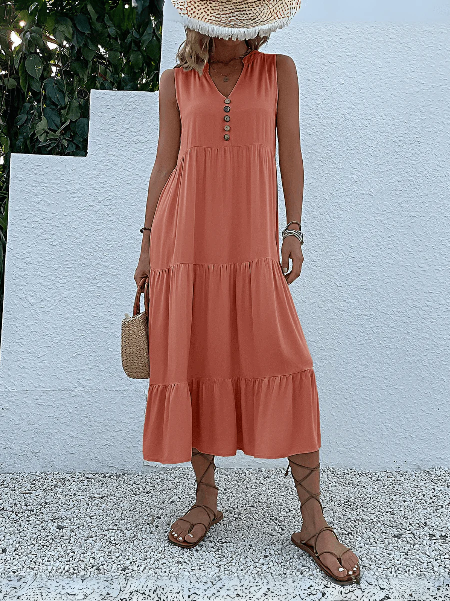 Olivian Tired Maxi Dress - Image 25