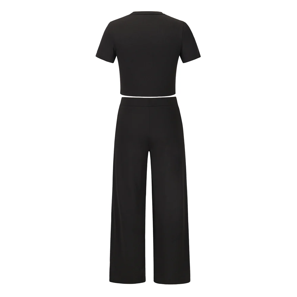 Ophelia Beach Lounge Matching Set - Black - Image 8