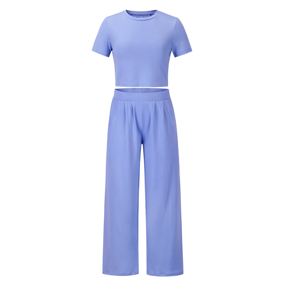 Ophelia Beach Lounge Matching Set - Blue - Image 5