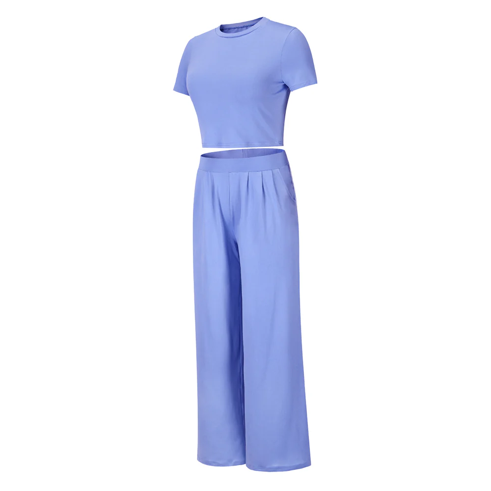 Ophelia Beach Lounge Matching Set - Blue - Image 6