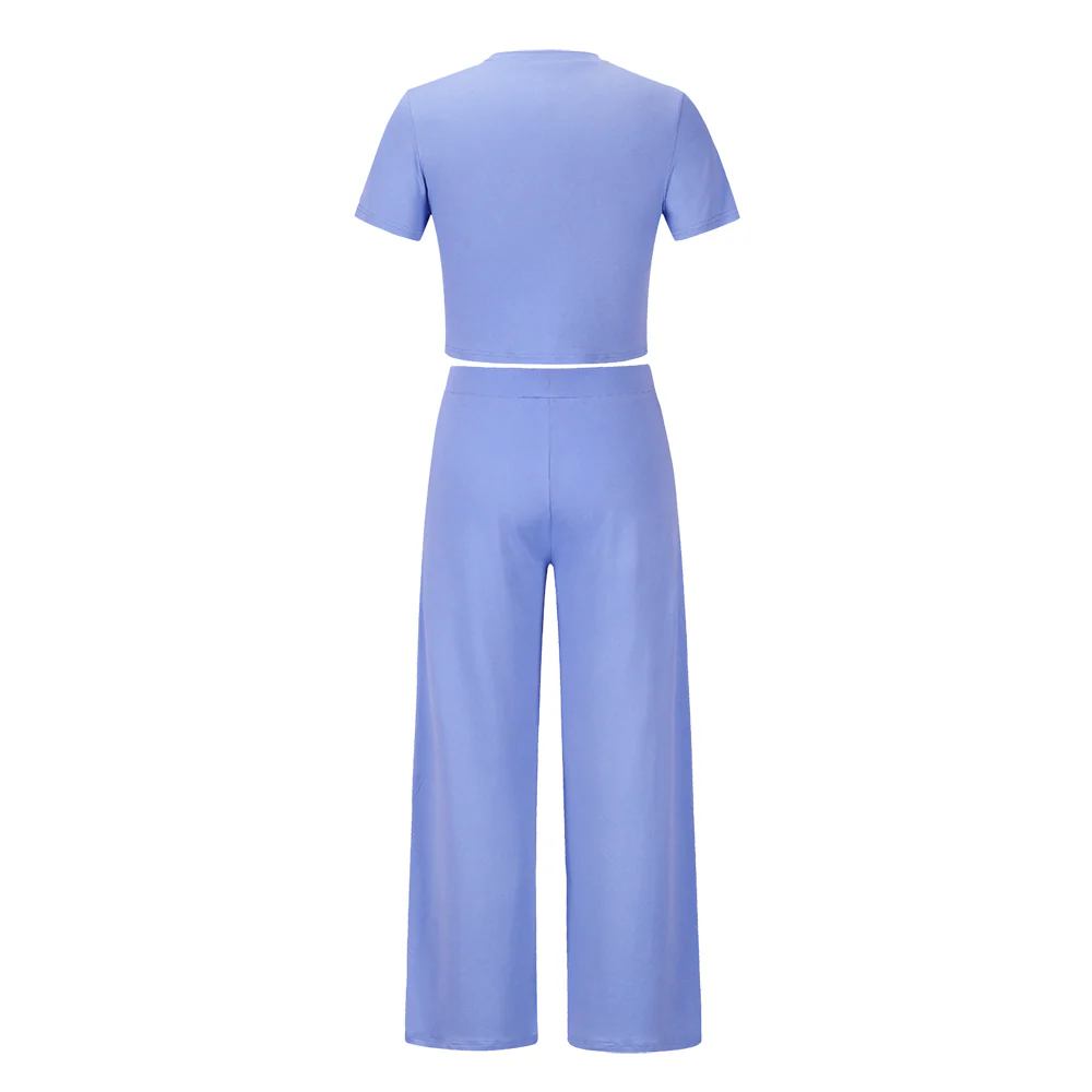 Ophelia Beach Lounge Matching Set - Blue - Image 7