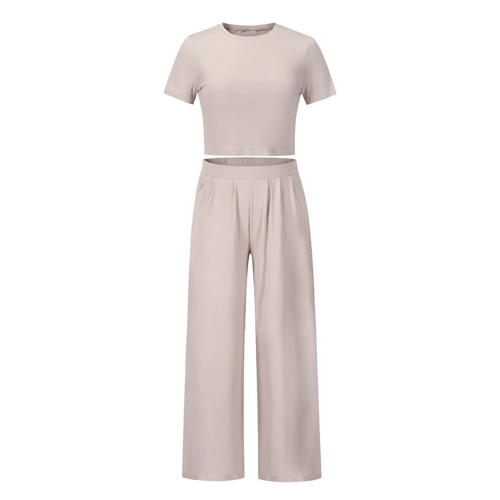 Ophelia Beach Lounge Matching Set - Taupe - Image 5