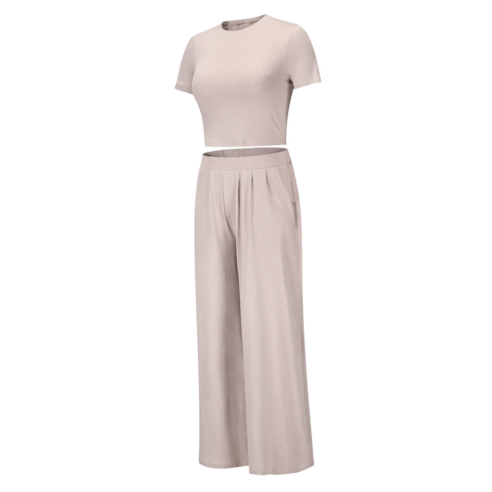 Ophelia Beach Lounge Matching Set - Taupe - Image 6