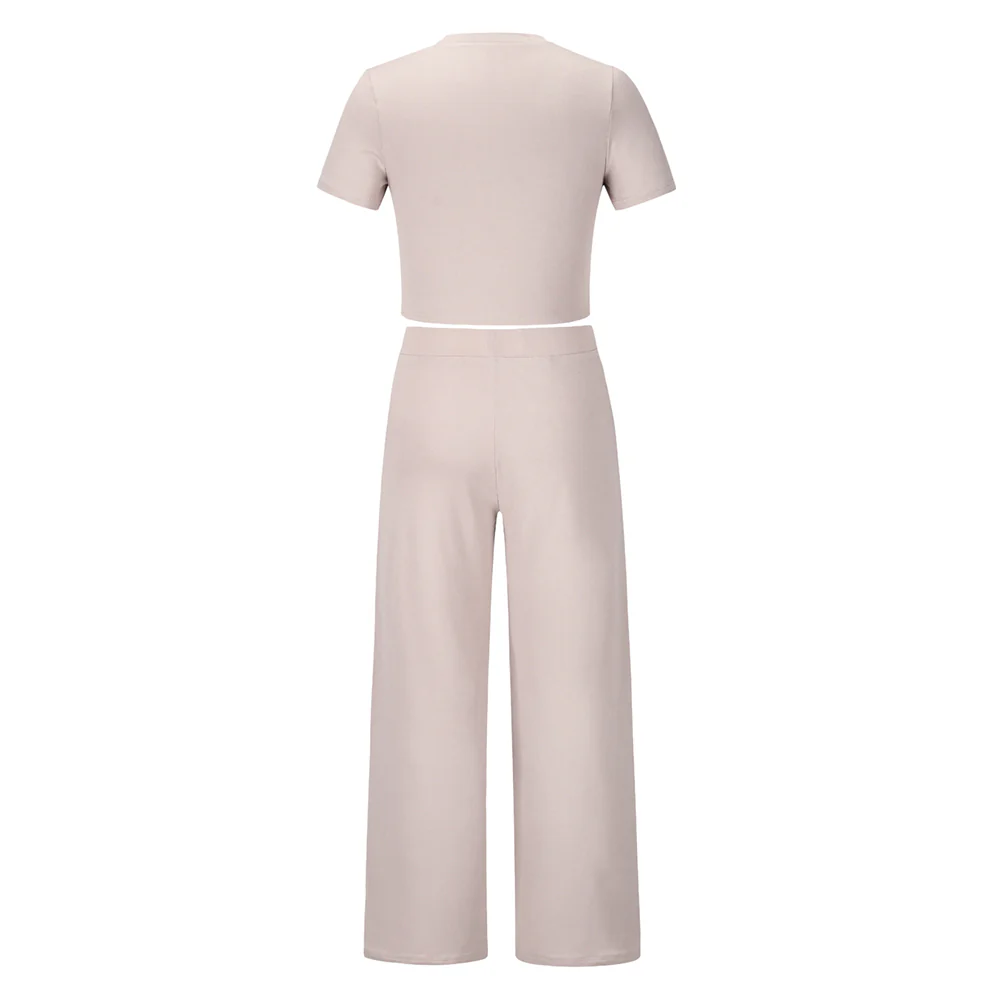 Ophelia Beach Lounge Matching Set - Taupe - Image 7