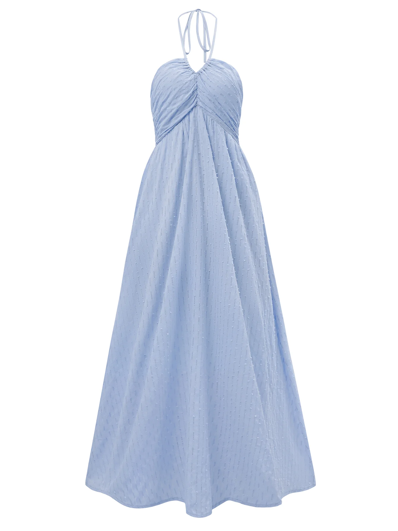 Reservation For Two Halter Maxi Dress - Blue - Image 7