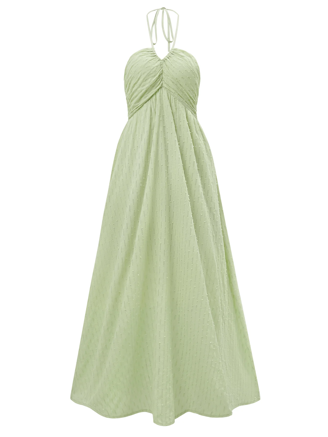 Reservation For Two Halter Maxi Dress - Green - Image 7