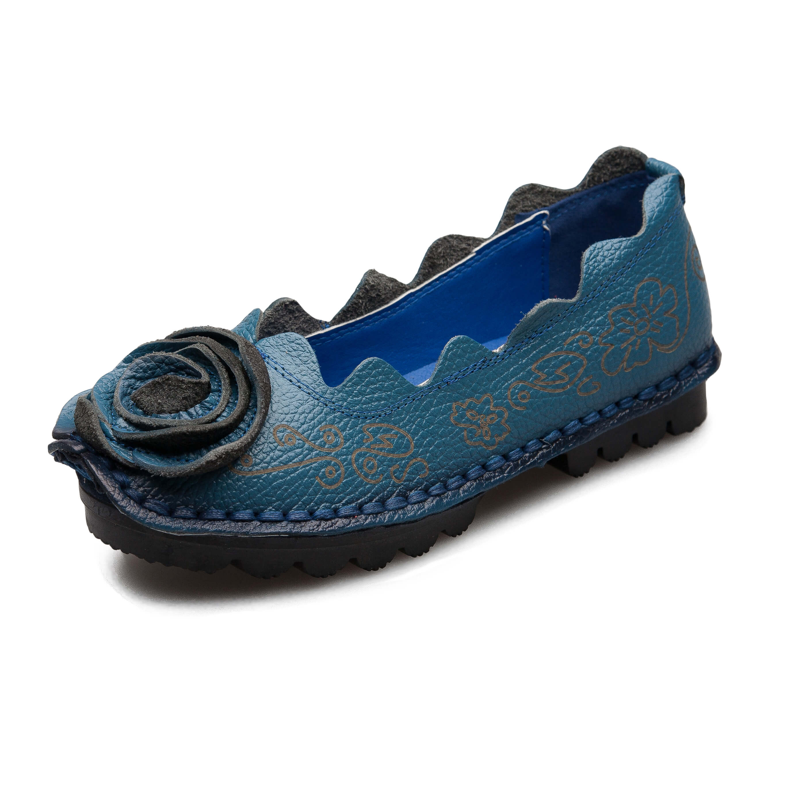 Rose Bow Head-Accent Loafers - Rumour Has It - Image 10