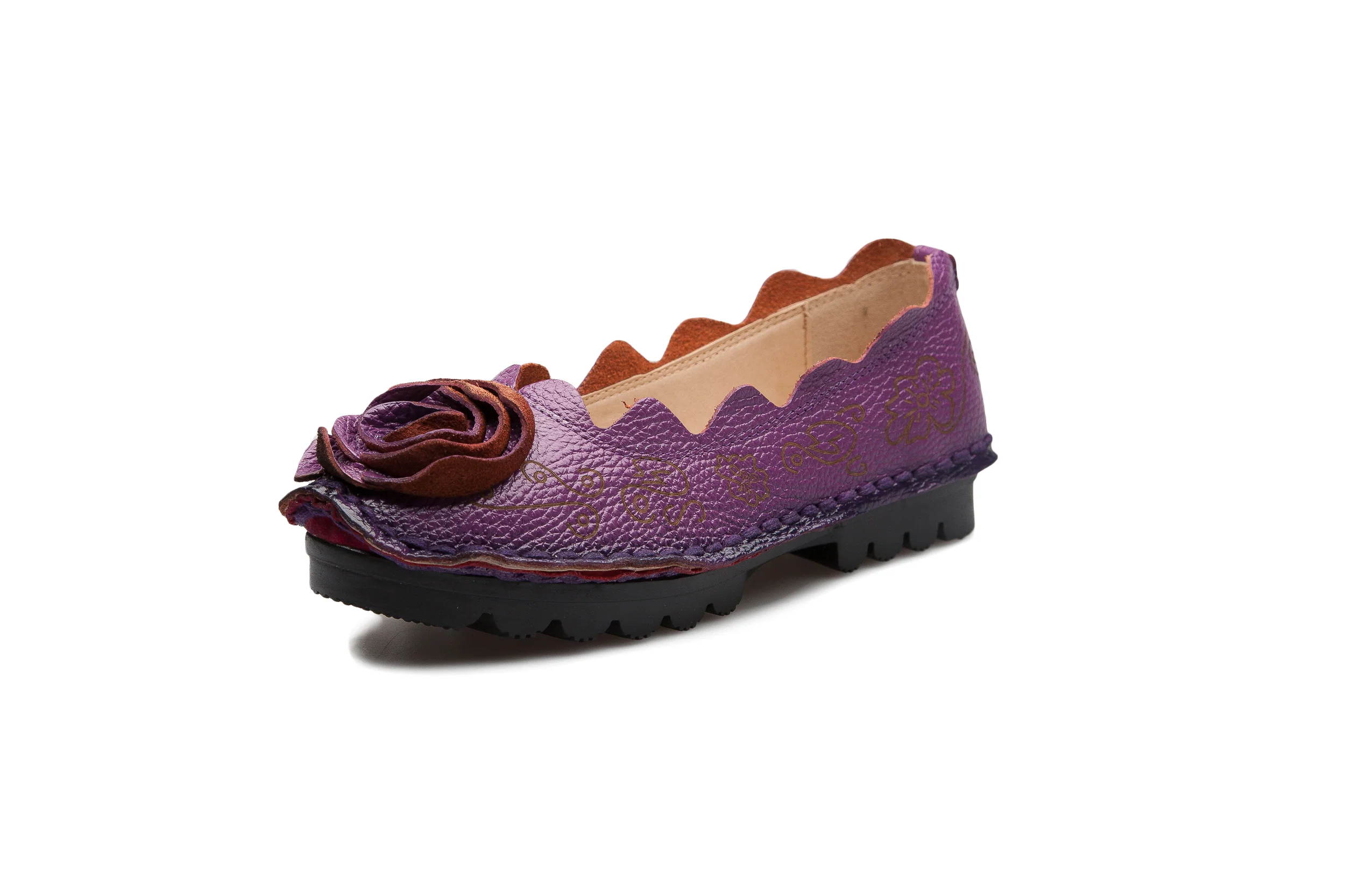 Rose Bow Head-Accent Loafers - Rumour Has It - Image 11
