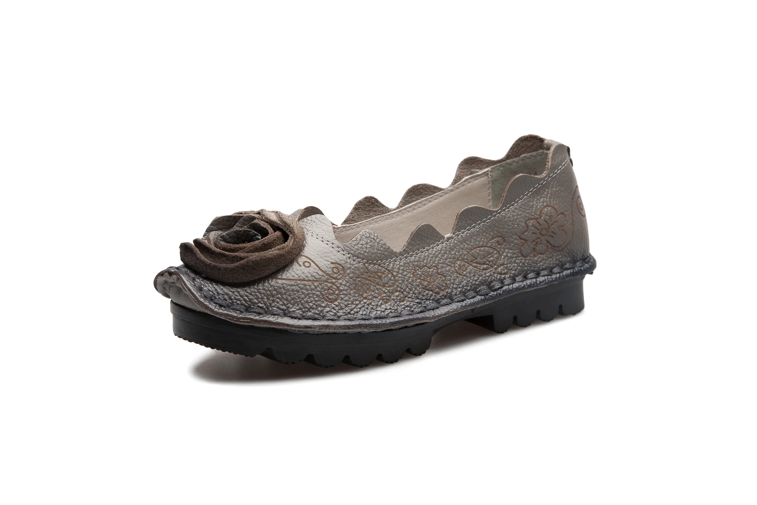 Rose Bow Head-Accent Loafers - Rumour Has It - Image 9