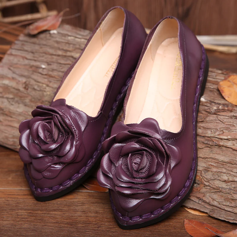 Rumour Has It | Rose Head Tassel-Accent Joyce Loafers - Image 9