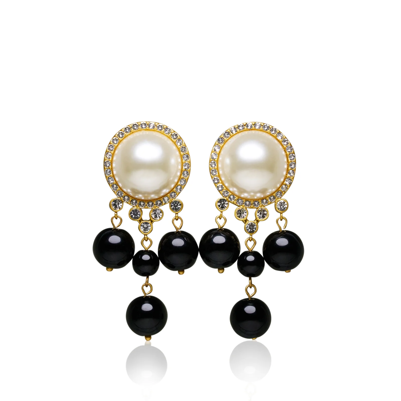 Royal Palace French Pearl Drop Earrings - Image 10