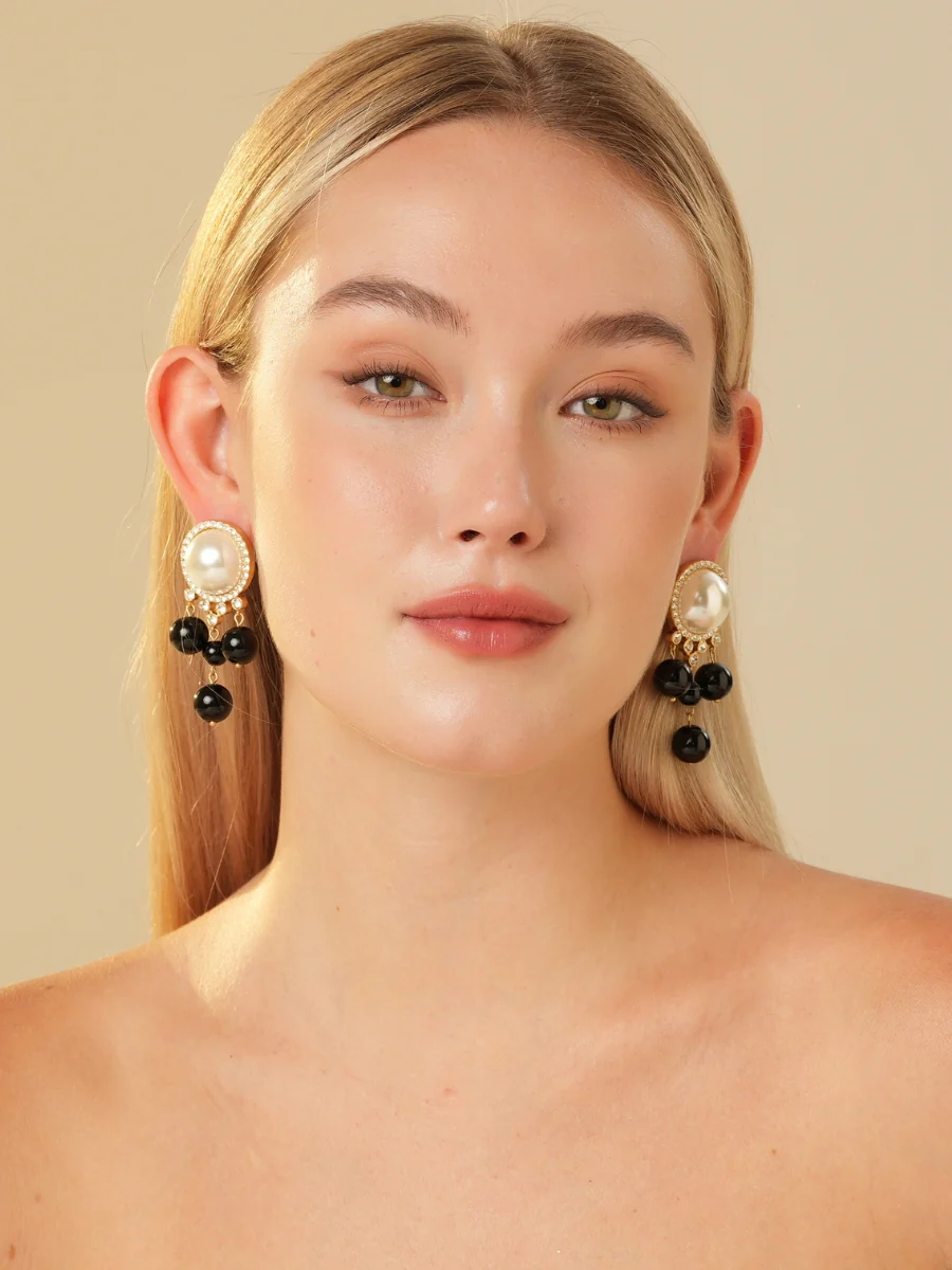 Royal Palace French Pearl Drop Earrings - Image 7