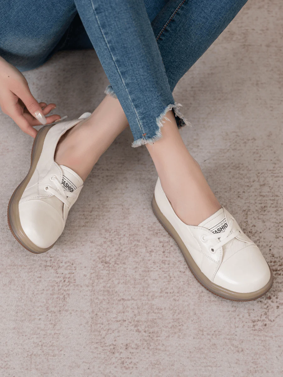 RUMOUR HAS IT| BASEBALL LOVER LEATHER LOAFER - Image 3