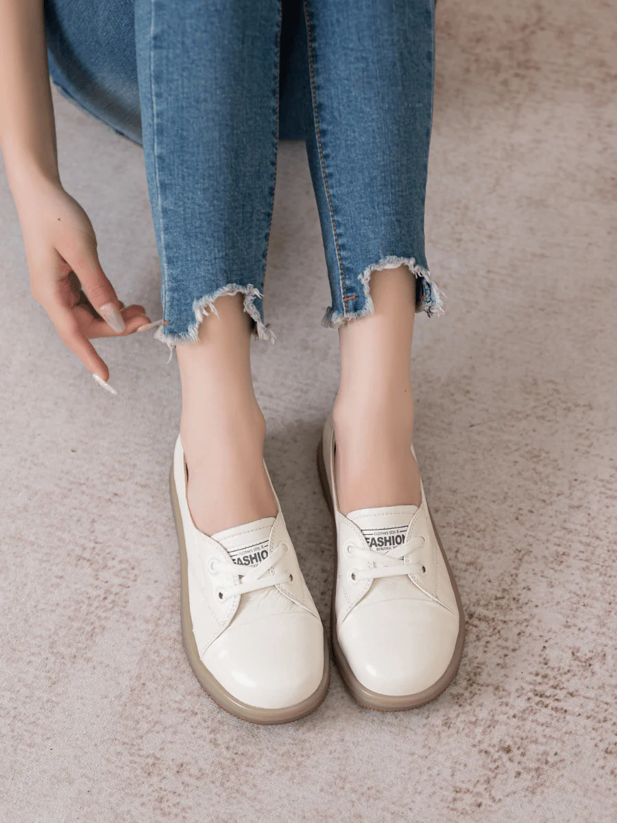RUMOUR HAS IT| BASEBALL LOVER LEATHER LOAFER - Image 4
