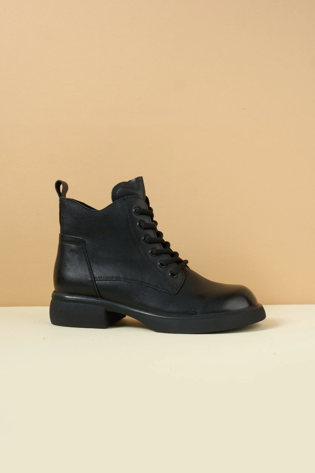 Rumour Has It | Brycen II Leather Combat Boot - black - Image 10