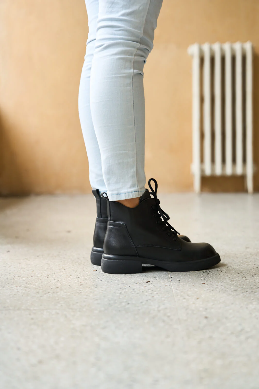 Rumour Has It | Brycen II Leather Combat Boot - black - Image 5