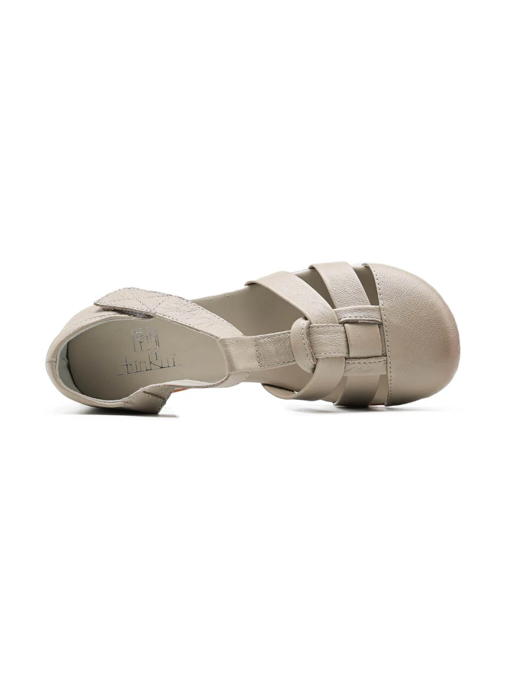 Rumour Has It | Corie Caged Leather Cut Out Sandals - cream - Image 6