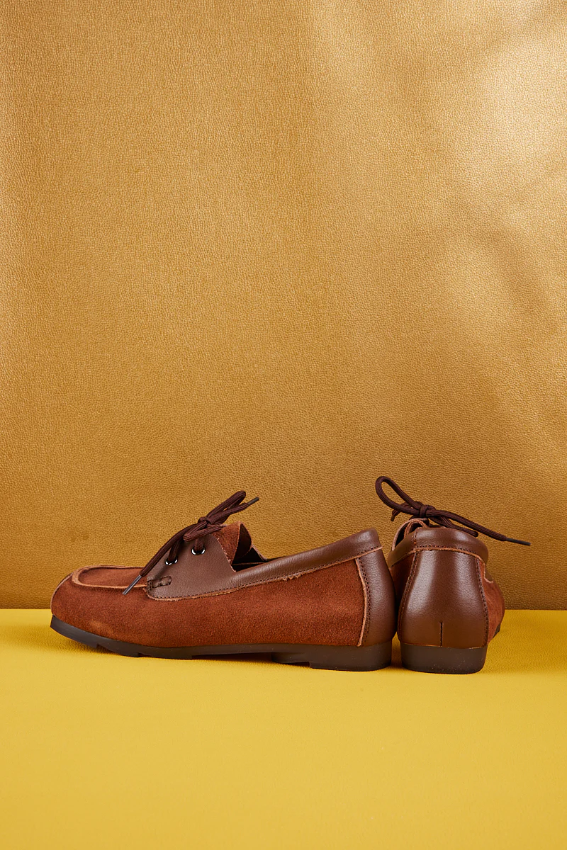 Rumour Has It | Destra Suede Moccasin - Brown - Image 11