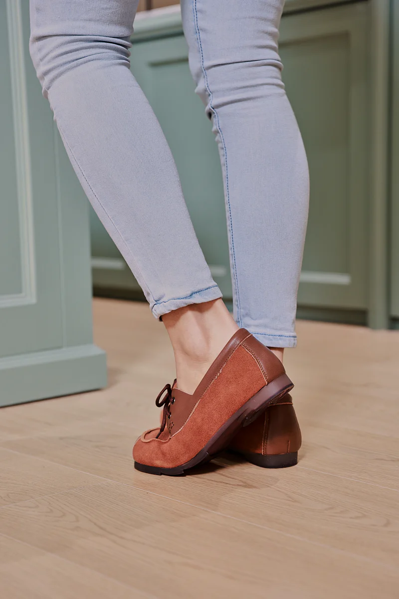 Rumour Has It | Destra Suede Moccasin - Brown - Image 5