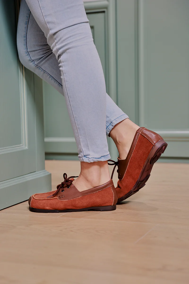 Rumour Has It | Destra Suede Moccasin - Brown - Image 7