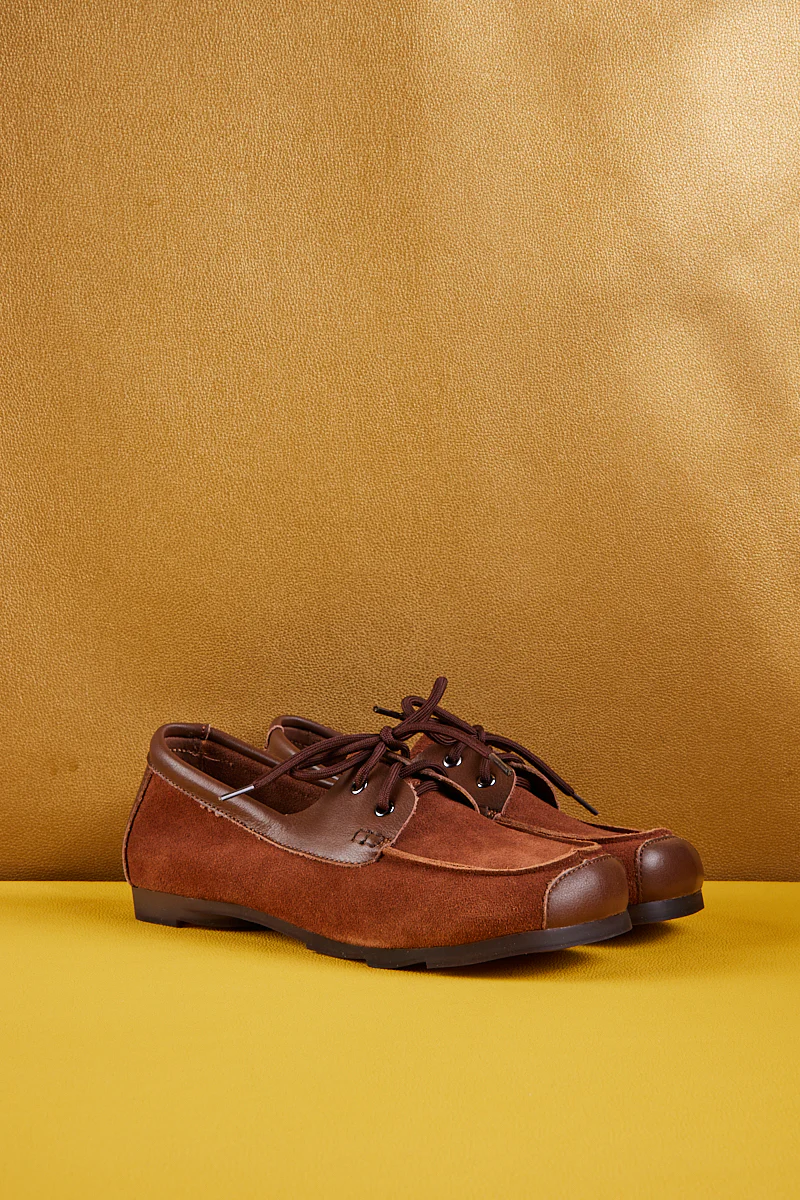 Rumour Has It | Destra Suede Moccasin - Brown - Image 9