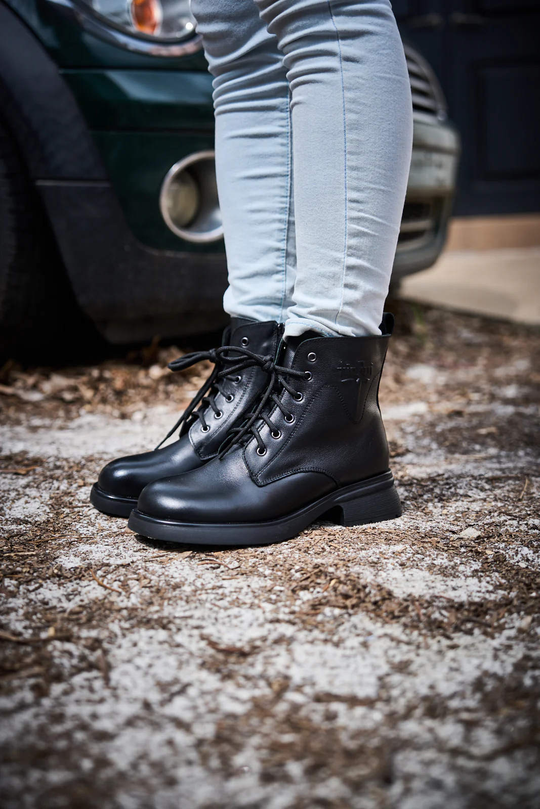 Rumour Has It | Filip Combat Ankle Leather Boots - Image 2