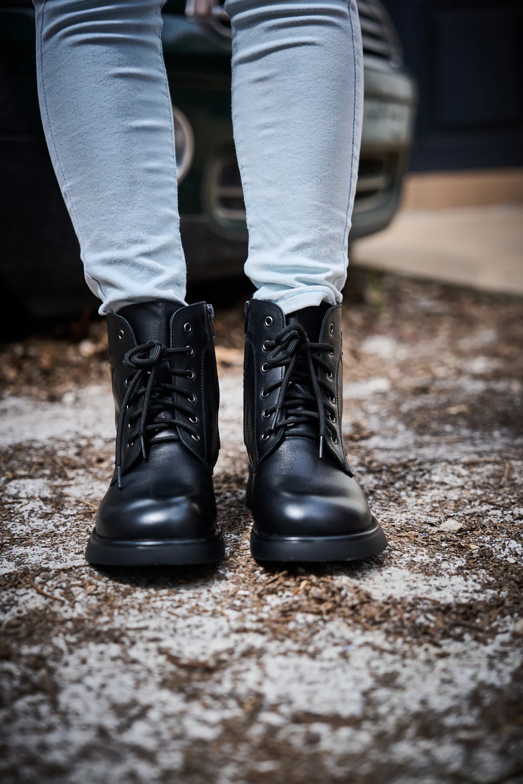 Rumour Has It | Filip Combat Ankle Leather Boots - Image 4