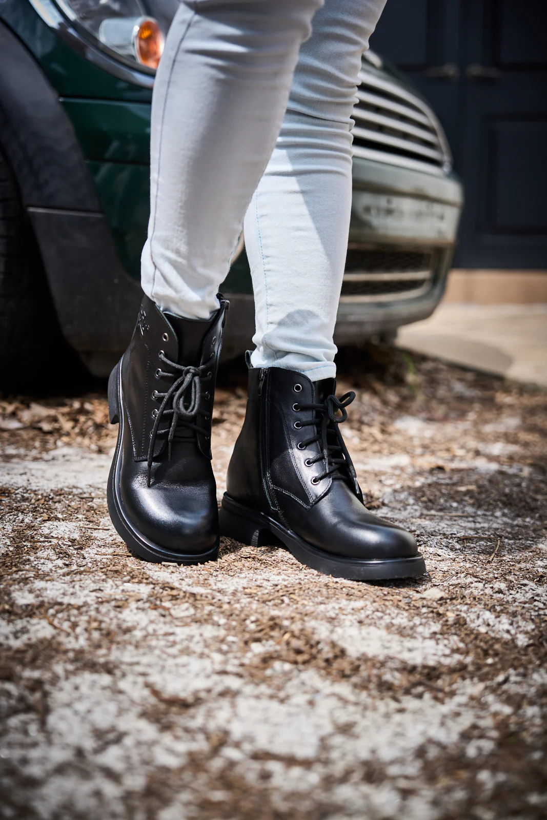 Rumour Has It | Filip Combat Ankle Leather Boots - Image 5