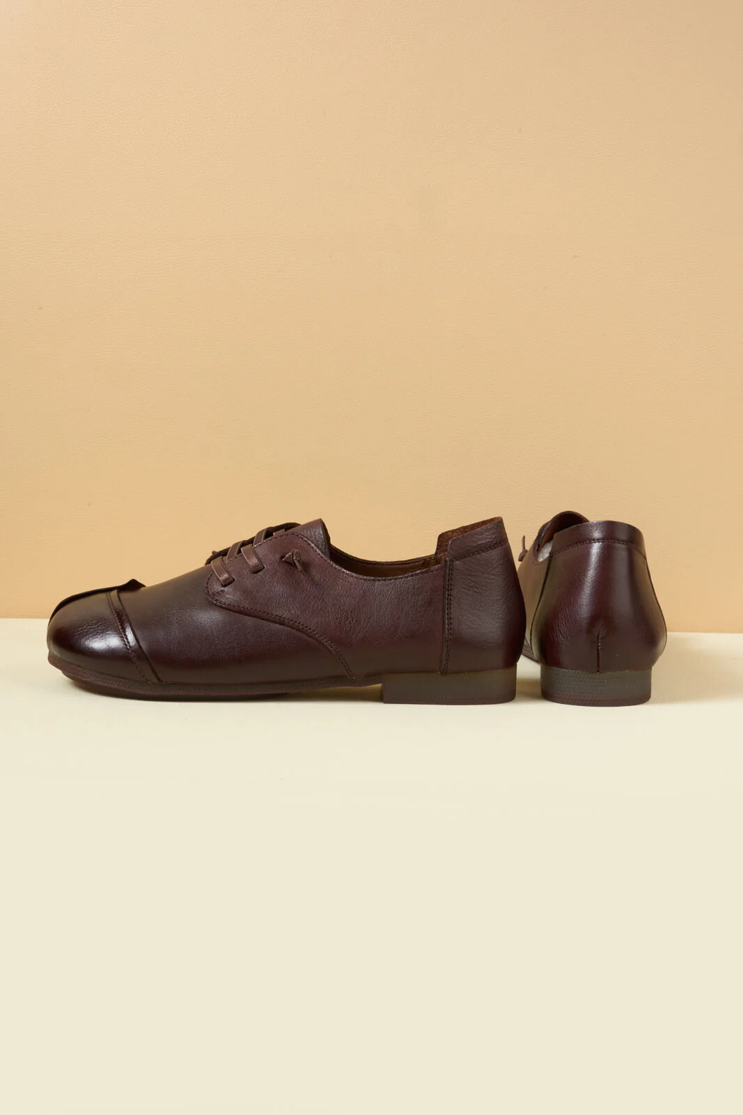 Rumour Has It | Marlah Patch Upper Leather Loafer - brown - Image 10