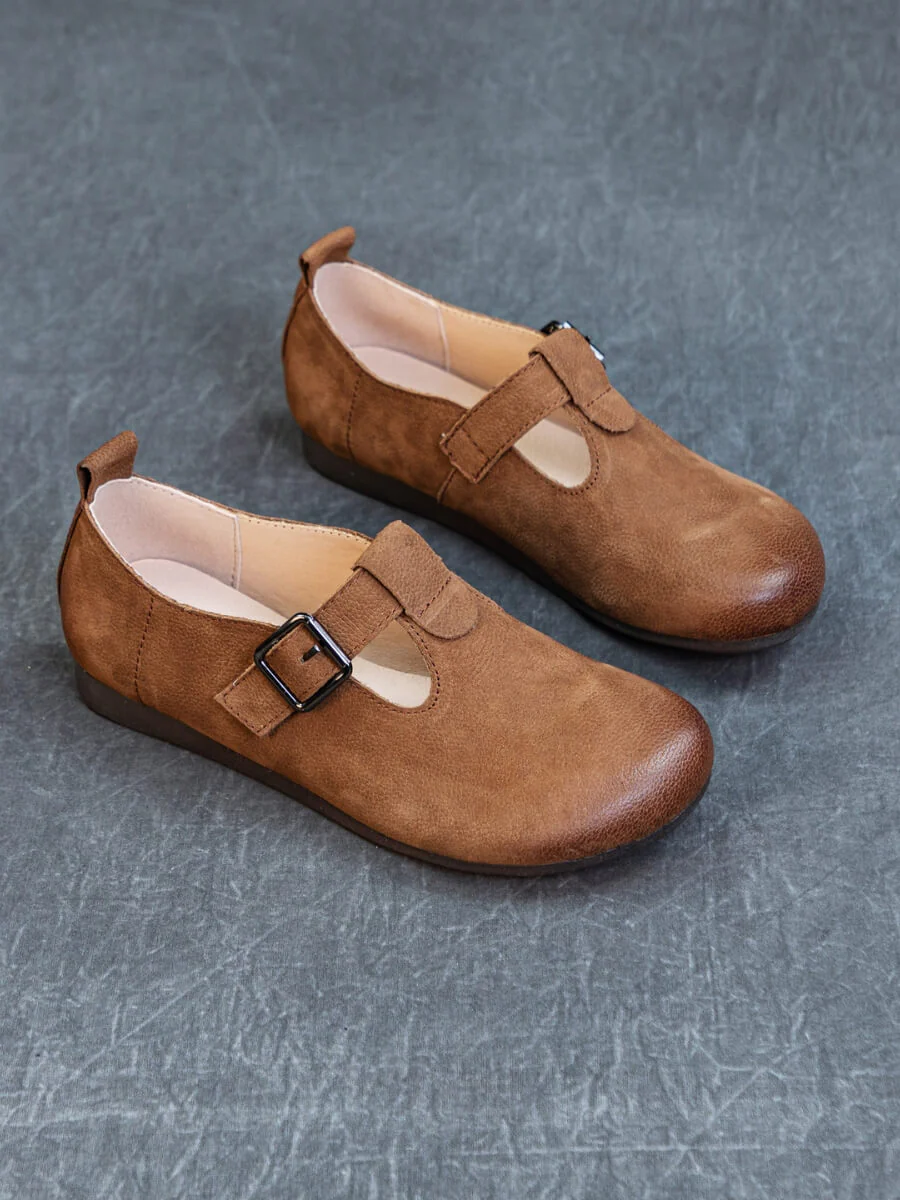 Rumour Has It | Marley Leather Clog - brown - Image 2