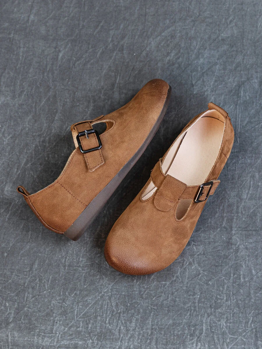 Rumour Has It | Marley Leather Clog - brown - Image 3