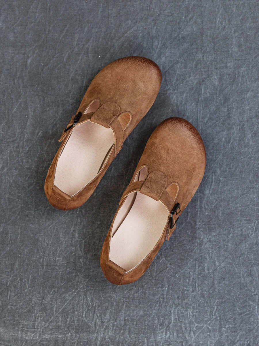 Rumour Has It | Marley Leather Clog - brown - Image 4