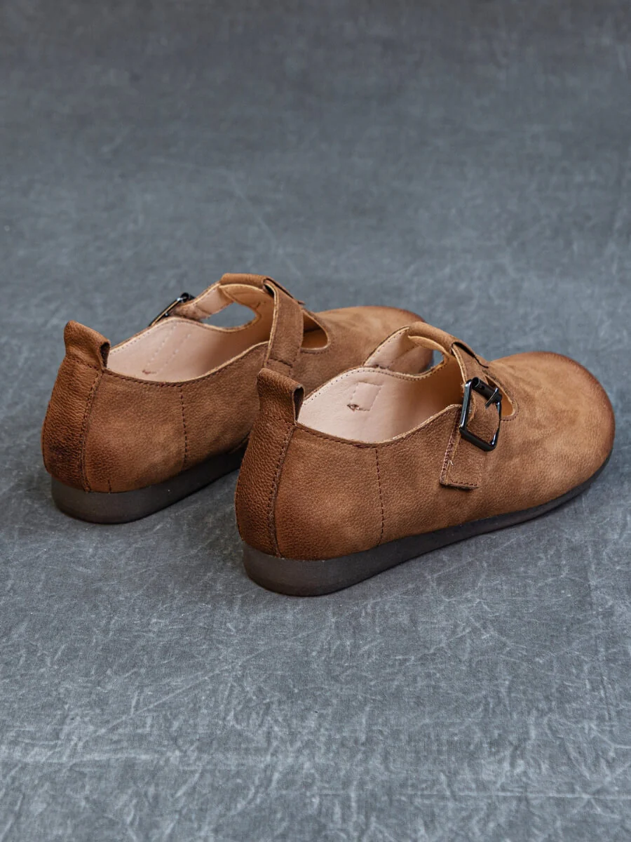 Rumour Has It | Marley Leather Clog - brown - Image 5